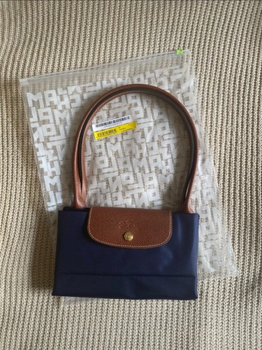 Longchamp navy blue tote - blue,