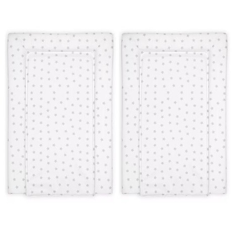 Baby changing mat grey stars - changing,