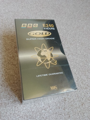 Blank vhs tape - tape, new