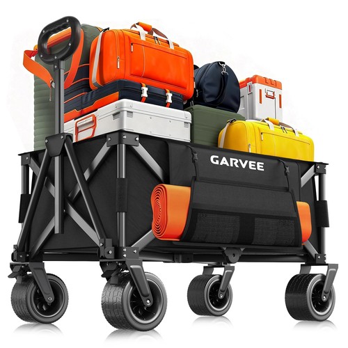 Large folding camping cart - folding,