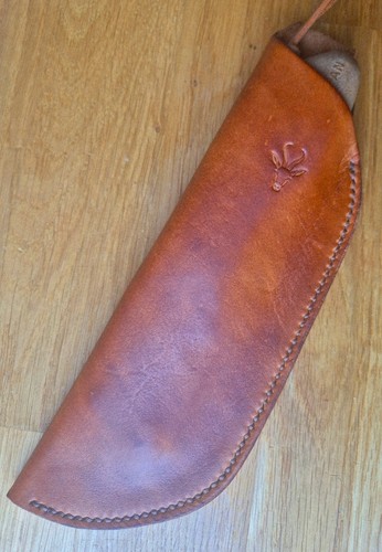 Leather belt sheath - sheath, for