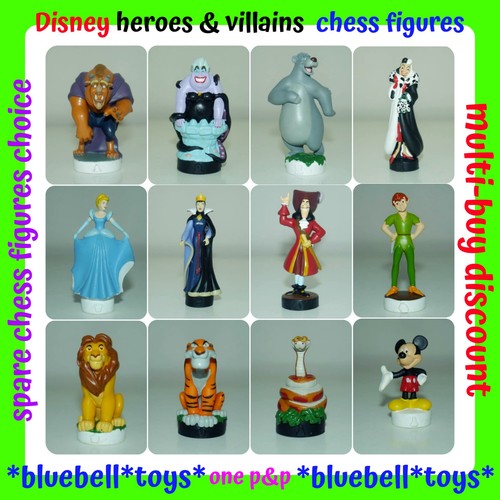 Disney heroes villains - heroes, spare