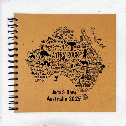 Personalised word art - personalised, a5/a4/a3