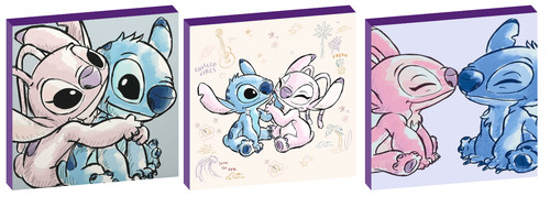 Stitch and angel - set, 3
