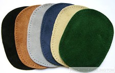 100% SUEDE LEATHER REPAIR & ELBOW PATCHES ( CHOICE OF 6 COLOURS )