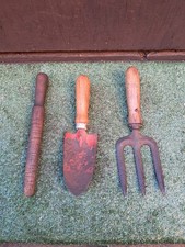 Vintage Hand Fork ,Trowel &
