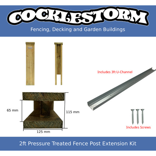 2ft tanalised timber concrete - tanalised, timber/concrete