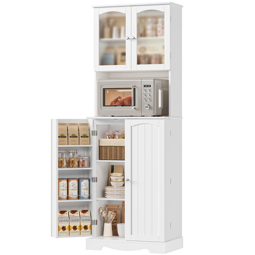 Tall kitchen cupboard - kitchen,