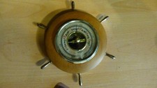 Vintage Barometer ships wheel style by SB Shortland Bowen , free delivery