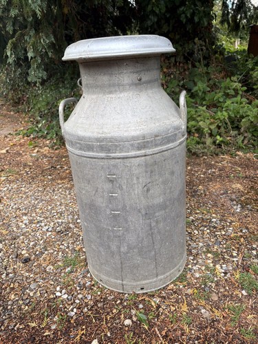 Vintage milk churn leicester - churn, &