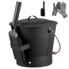 Uimoso Metal Ash Bucket Set