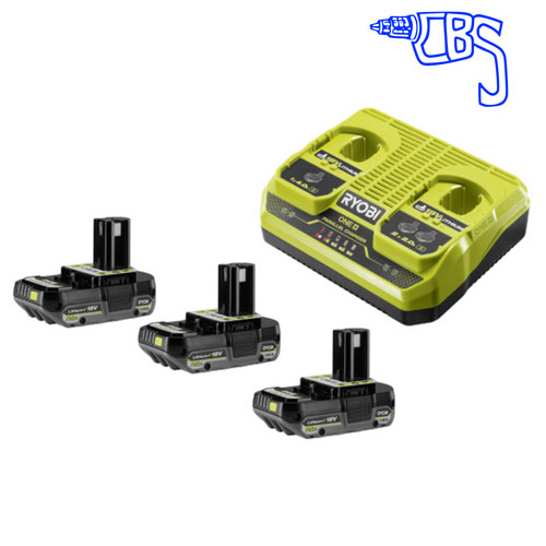 Ryobi one dual port parallel - one+,
