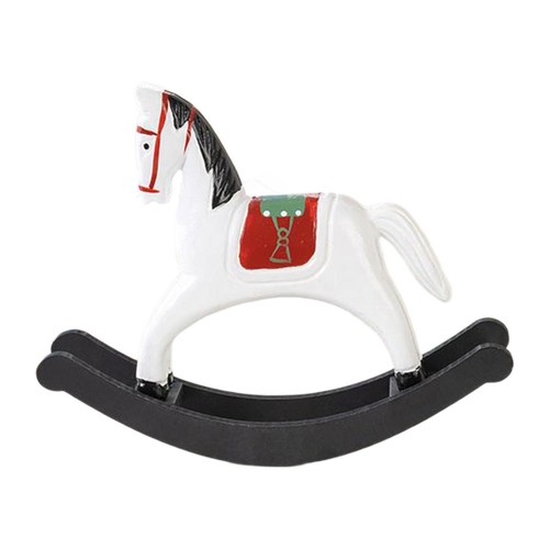 Rocking horse statue - horse, wooden