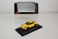 B81 1:43 SCHUCO 45 075 7200 PORSCHE 911 CORSA GTS RACING YELLOW MIB