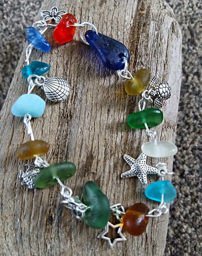 Multicolour seaham sea glass - seaham,