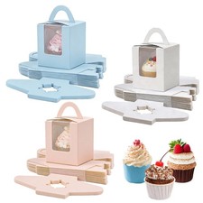 30 Single Cupcake Boxes