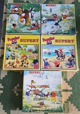5 X Vintage Jigsaw Puzzles
