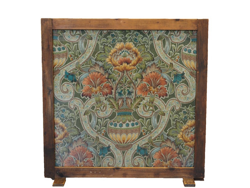 Vintage fire screen rustic - screen,