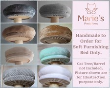 ELASTICATED ROUND SNUGGLE BED