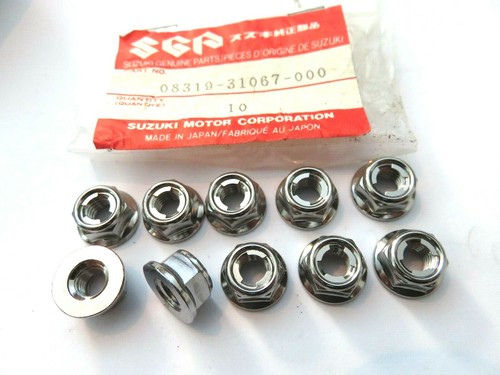 Oem suzuki lot 10pcs - lot, nut