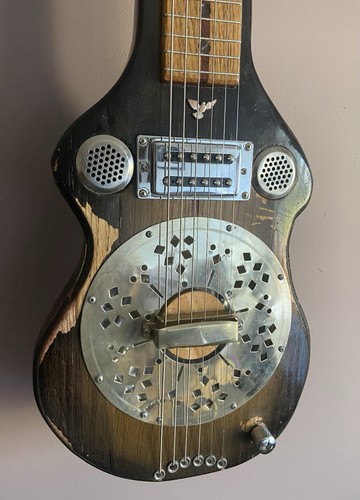 Lap steel resonator - steel, guitar