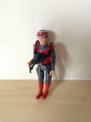 Vintage captain scarlet action - scarlet,