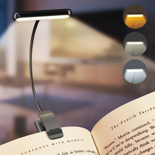 Rechargeable book light led - book,