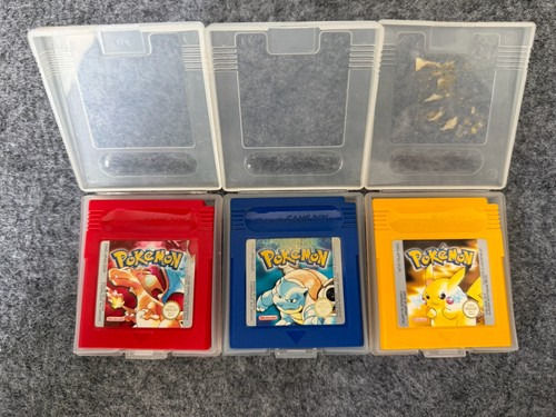 Pokémon red blue and yellow - pokémon,