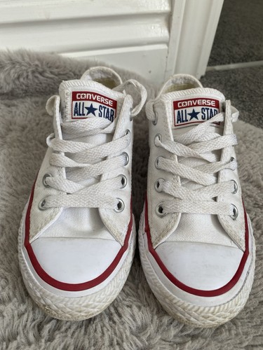 Kids infant white converse all - white,