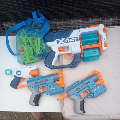 Nerf guns shot blasters - x,