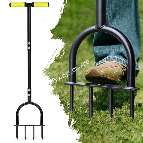 Handle lawn aerator 4 - t-handle,