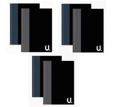 6 PACK of A5 Hardback Notebook