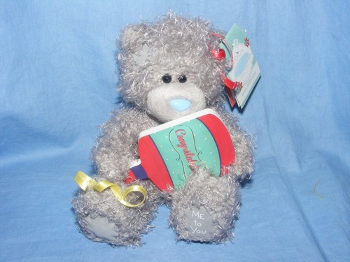 You blue nose bear - blue, plush