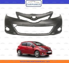 TOYOTA YARIS FRONT BUMPER 2011 - 2014 BRAND NEW INSURANCE NOT PRIMED 521190U904