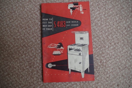 Vintage new world 4183 gas - world, s.4183