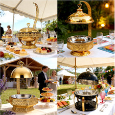 8L Chaffing Chafer Dishes