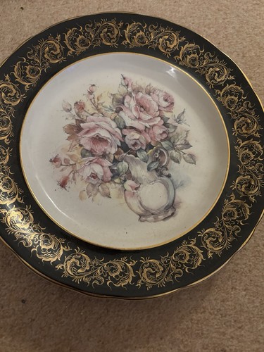Weatherby gold gilt ware plate - gold,