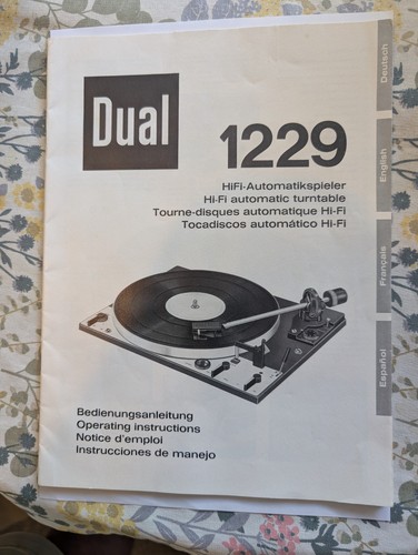 Dual 1229 automatic - dual,