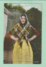 Irish social history postcard - irish,