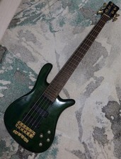 Electric Bass Guitar Warwick Streamer Stage I 1997 5 Strings Green
