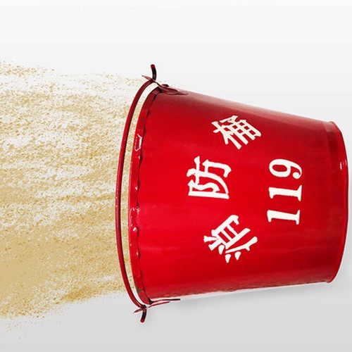 Sand bucket fire - bucket,