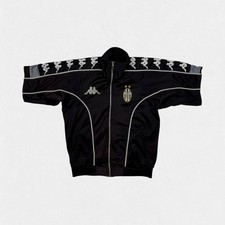 Vintage Juventus 1998/99 Kappa football track jacket black youth XL