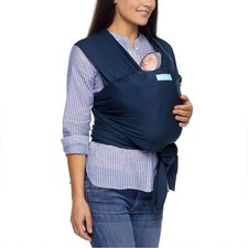 Moby Wrap Baby Carrier Blue