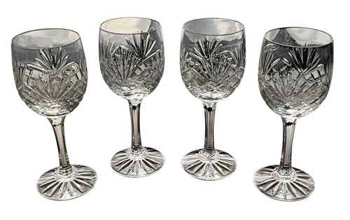 Set four edinburgh crystal - set,