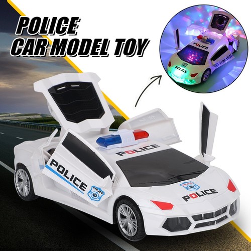 Police car with - light, &
