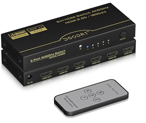 Dgodrt hdmi switch 1 out - dgodrt, in