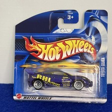 2000 Hot Wheels Toyota Celica Short Card Purple