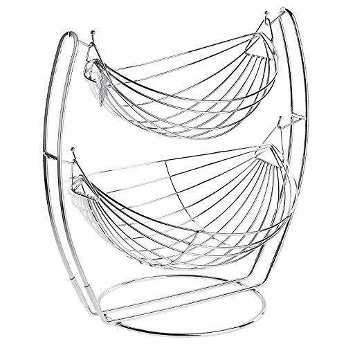 Chrome fruit basket vegetable - chrome,
