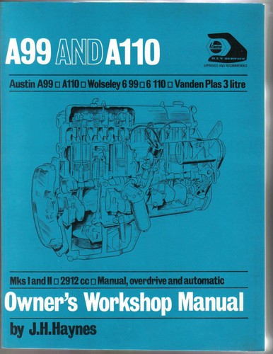 Austin a99 a110 wolseley - a99, &