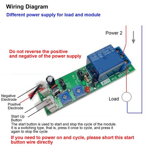 Timer module 12v - 12v,